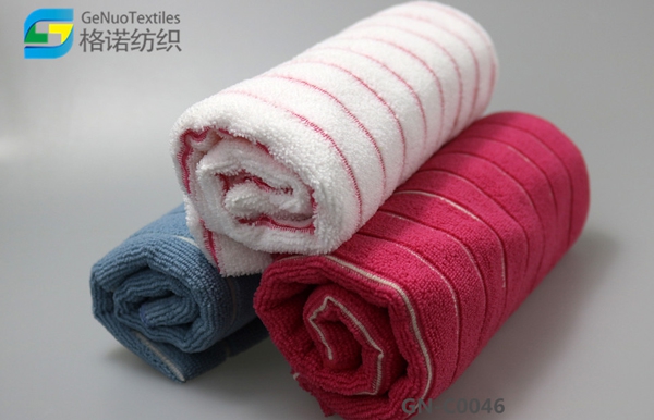 Colored tea towel