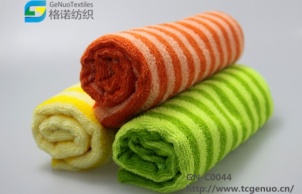 Full polyester color tea towel